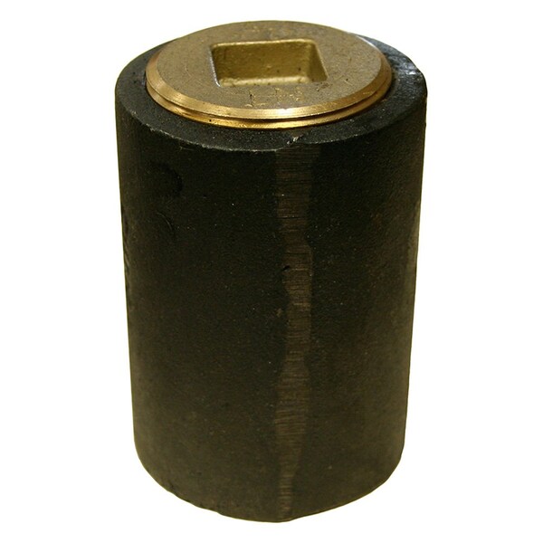 4in Plain End Cast Iron Cleanout-Short Pattern with 3in Countersunk Southern Code Plug - 3in Height